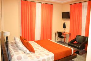 TV a/nebo společenská místnost v ubytování Hospedium Hotel Don Jose