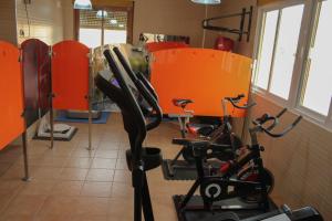 Fitness centrum a/nebo fitness zařízení v ubytování Hospedium Hotel Don Jose