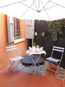 Balkon lub taras w obiekcie La casa del Centro