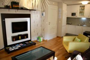 Kuchnia lub aneks kuchenny w obiekcie RESIDENCIAL MONDARIZ BALNEARIO 123