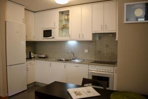 Kuchnia lub aneks kuchenny w obiekcie RESIDENCIAL MONDARIZ BALNEARIO 123