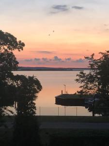 
Blick auf den Sonnenuntergang/Sonnenaufgang von der Ferienwohnung aus oder aus der Nähe
