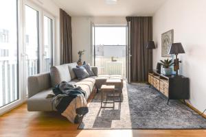 Posezení v ubytování Lunas Appartements Essen