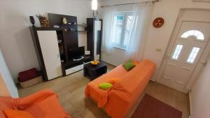 Posezení v ubytování Apartment Mario