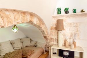 Posezení v ubytování Alesia luxury suite Ostuni