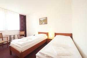 Postel nebo postele na pokoji v ubytování Interhotel Bohemia