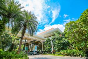 حديقة خارج Good View Hotel Tangxia - 15 mins drive from Dongguan South Railway Station