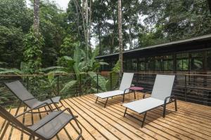 Zahrada ubytování La Shamana - Ecological Concept in Jungle