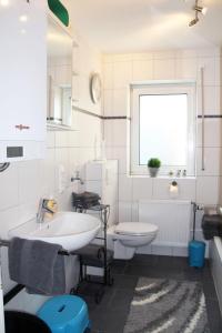Koupelna v ubytování Ferienwohnung-Ferienliebe-Lahn-Dill