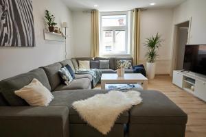 A seating area at Le Monde Apartment Bratislava - amazing 5BDR in downtown