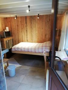 Postel nebo postele na pokoji v ubytování Couettes et Picotin
