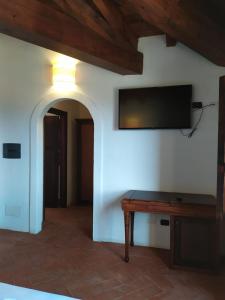 TV a/nebo společenská místnost v ubytování Hotel Punta Moros