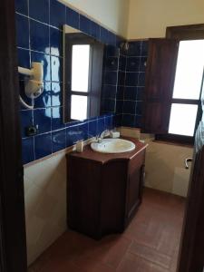 Koupelna v ubytování Hotel Punta Moros