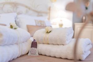 Postel nebo postele na pokoji v ubytování Unique Luxury Rooms