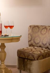 Posezení v ubytování Unique Luxury Rooms