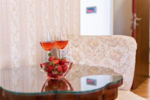Posezení v ubytování Unique Luxury Rooms