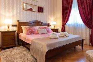 Postel nebo postele na pokoji v ubytování Unique Luxury Rooms