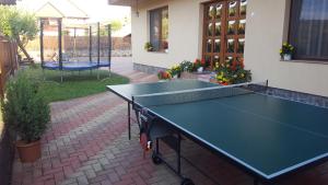 Stolní tenis v ubytování Szandi Panzió nebo okolí