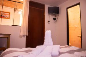 Voodi või voodid majutusasutuse Pacha Suite toas