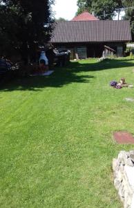 A garden outside Chalupa Levandula