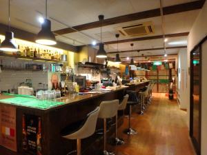 Lounge nebo bar v ubytování 都電屋 TodenHotel