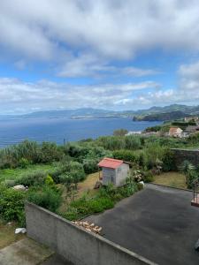 a view of the ocean from a house at The Right Place to Relax in Santo António