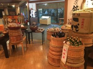日式旅馆内部或周边提供的食物