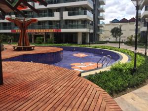 Bazén v ubytování Tian Yi International Hotel 天艺国际酒店 nebo v jeho okolí
