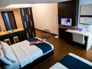 TV a/nebo společenská místnost v ubytování Berkat Studio (Kota Bharu City Point)