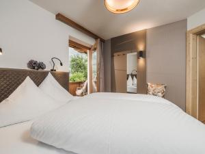 Posteľ alebo postele v izbe v ubytovaní Leitnerhof