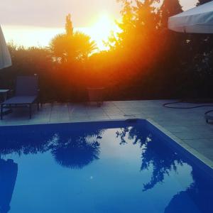 The swimming pool at or close to Villa Loutraki Sunset