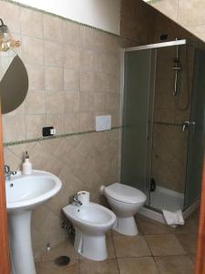 Koupelna v ubytování Agriturismo da Regina + 37 fotografií