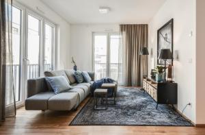 Posezení v ubytování Lunas Appartements Essen