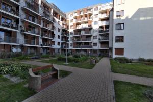 Budynek, w którym mieści się apartament
