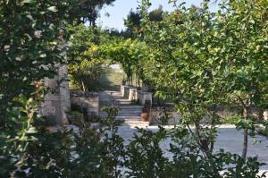 an archway in a garden with some trees at Trulli d'Itria in Martina Franca +32 photos