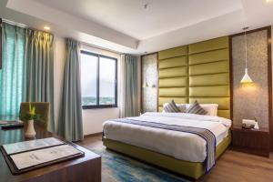 Voodi või voodid majutusasutuse Hotel Siddhartha, Nepalgunj toas