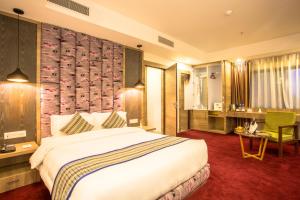 Voodi või voodid majutusasutuse Hotel Siddhartha, Nepalgunj toas