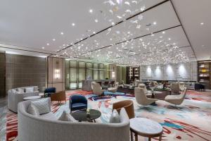 Posezení v ubytování Auto City Ruili Hotel