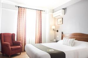Cama o camas de una habitación en Villa Soledad