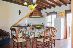 Posezení v ubytování Casa de Teones