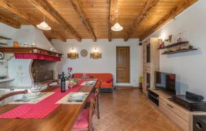 Kuchyň nebo kuchyňský kout v ubytování Holiday House Antonio