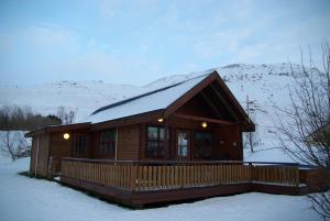 Ásólfsskáli Cottage v zimě