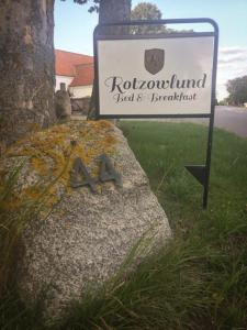 Certifikát, hodnocení, plakát nebo jiný dokument vystavený v ubytování Rotzowlund BnB