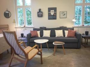 Posezení v ubytování Rotzowlund BnB