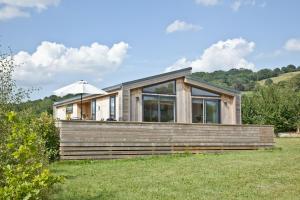 Peisaj natural din apropierea acestui chalet