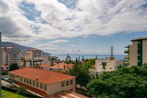 uma cidade com edifícios e o oceano no fundo em Ilhéus IV by An Island Apart no Funchal