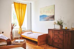 Posteľ alebo postele v izbe v ubytovaní Kraina Szeptów