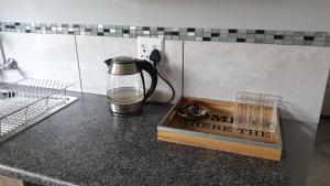 Dapur atau dapur kecil di Elephant Bush Guest Cottage