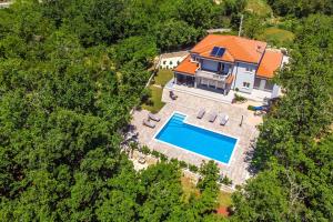 Πισίνα στο ή κοντά στο Villa Andrea with 5 bedrooms, 50 sqm private pool, a fun zone with PRO 9 Pool table, outdoor playground