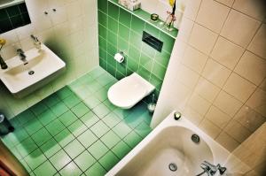 Koupelna v ubytování Design Hotel Romantick